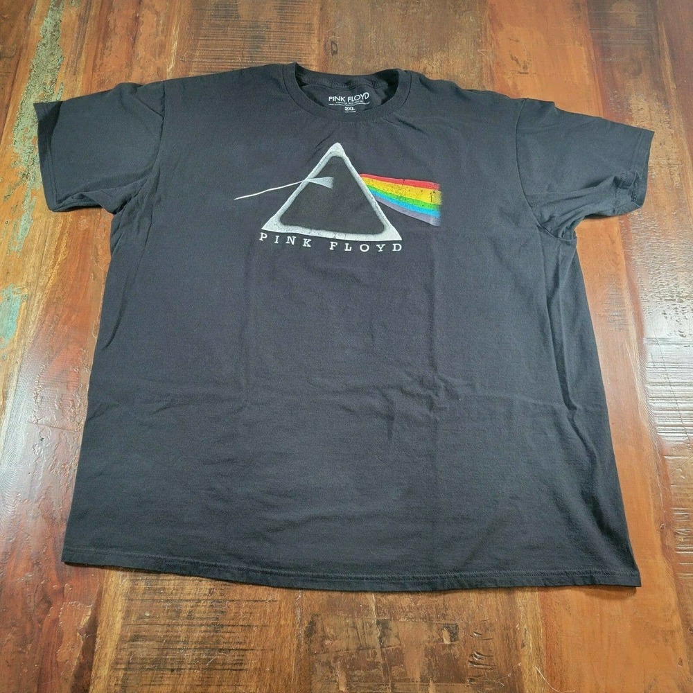 Pink Floyd Dark Side of the Moon Black T-Shirt - Sz 2 XL
